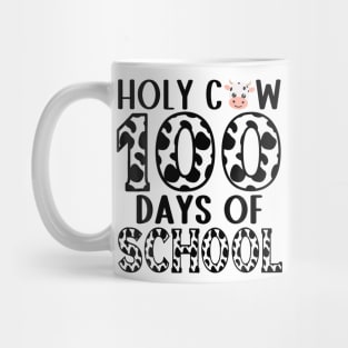 Holy Cow 100 Days Of School Teachers Students Mug